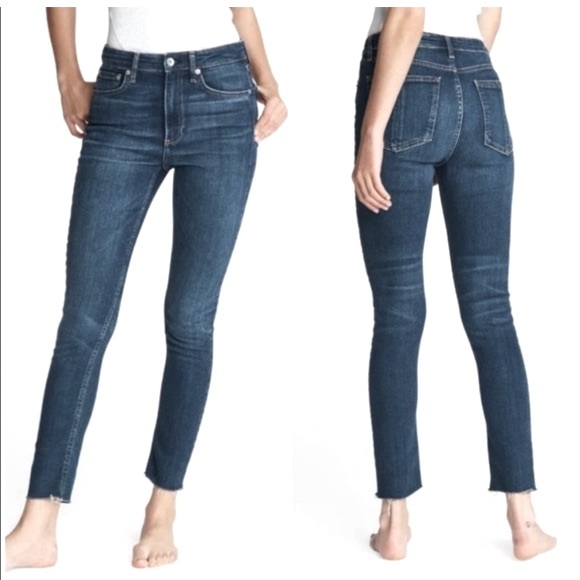 rag & bone Denim - Rag & Bone 10” skinny ankle jeans-size 25